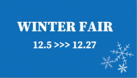 Winter Fair 開催! 12/5 - 12/27
