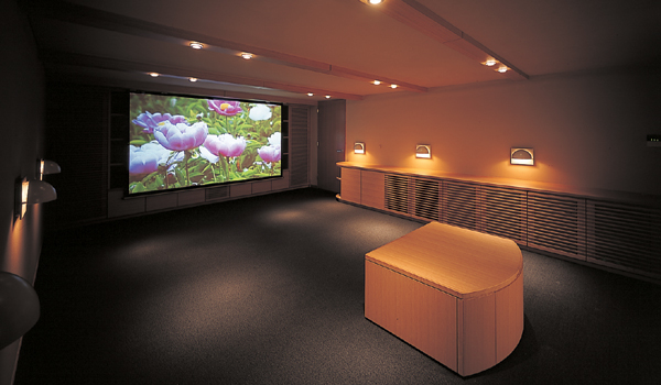 ｕ邸 ホームシアター 住宅施設 施工例 カンディハウス
