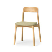 KORENTO Dining Side Chair (Upholstered Seat)