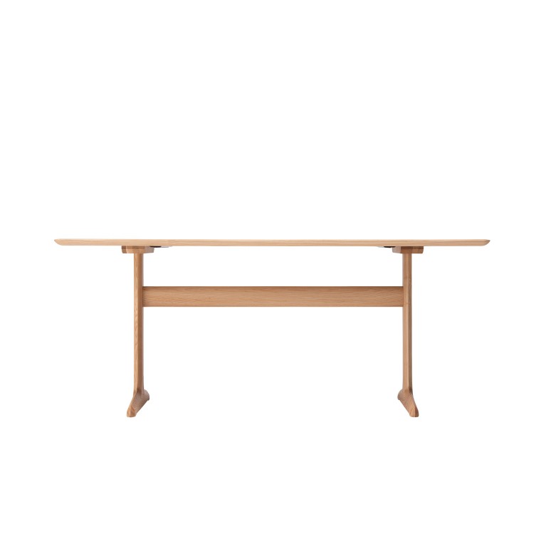 WING LUX LD Trestle Solid Wood Table | CONDE HOUSE